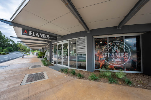 Flames Charcoal Grill