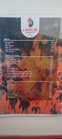 Menu / carte de CHURRASQUEIRA O MARCELINO à Odiáxere