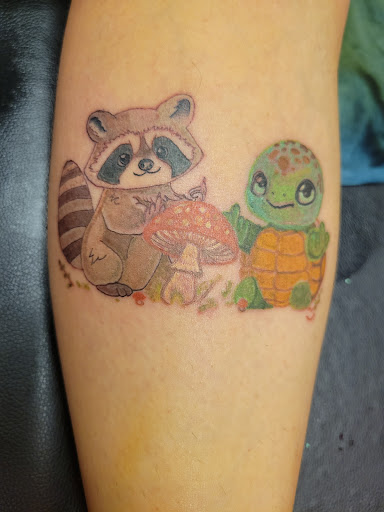 Explore persona tattoo ideas, creative tattoo ideas in Chattanooga, available at The Sailors Den Tattoos and Piercing & The Scurvy Pearl Music Venue