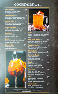 Mama Cook à Berlin menu