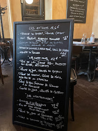 Restaurant français La Causerie à Paris - menu / carte