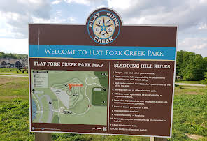 are dogs allowed at flat fork creek park