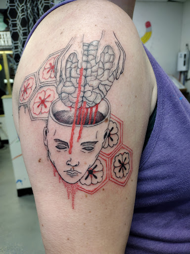 Explore husband name tattoo ideas small, creative tattoo ideas in Park Hills, available at Sideshow Tattoo and Piercings