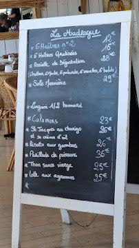 Restaurant français La Madrague à Valras-Plage - menu / carte