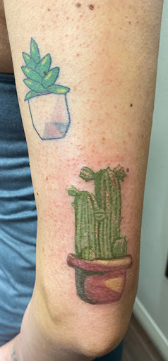 Explore road trip tattoo ideas, creative tattoo ideas in Mesa, available at Club Tattoo