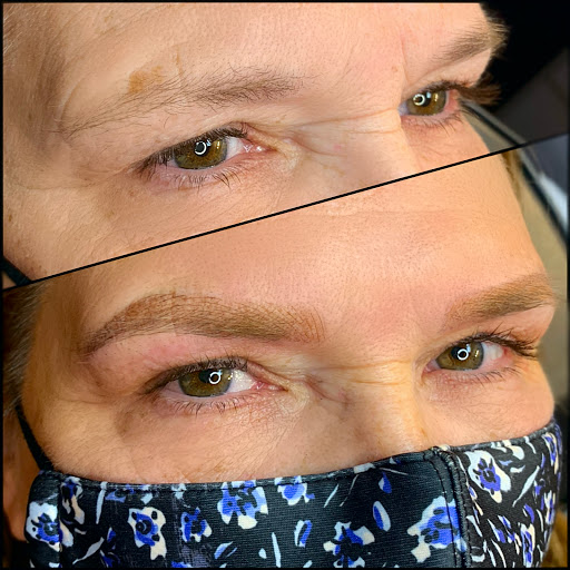 Explore marriage ring tattoo ideas, creative tattoo ideas in Peoria Heights, available at BeautiFULL Brows By Jen Microblading - Permanent Makeup Wild Honey Beauty Studio