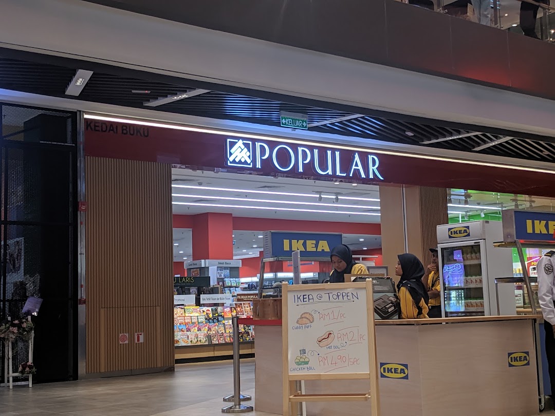 POPULAR bookstore Toppen Shopping Centre