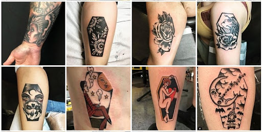 Explore tattoo ideas for brothers, creative tattoo ideas in Saint Paul, available at Black Coffin Tattoo