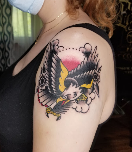 Explore hunger games tattoo ideas, creative tattoo ideas in Lake Villa, available at Eternal Tiger Tattoo