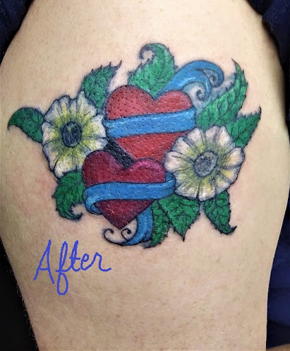 Explore mens tattoo filler ideas, creative tattoo ideas in Carlinville, available at MaloneTattoo