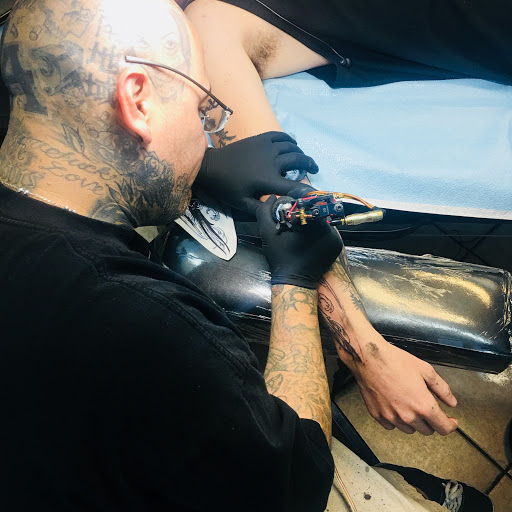 Explore elbow tattoo ideas for guys, creative tattoo ideas in Bakersfield, available at Bakersfield Tattoo & Piercing