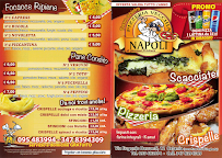 Menu du Vecchia Napoli à Catania