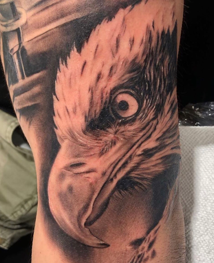 Explore dream catcher tattoo ideas, creative tattoo ideas in Wichita Falls, available at Firme Copias Tattoo shop