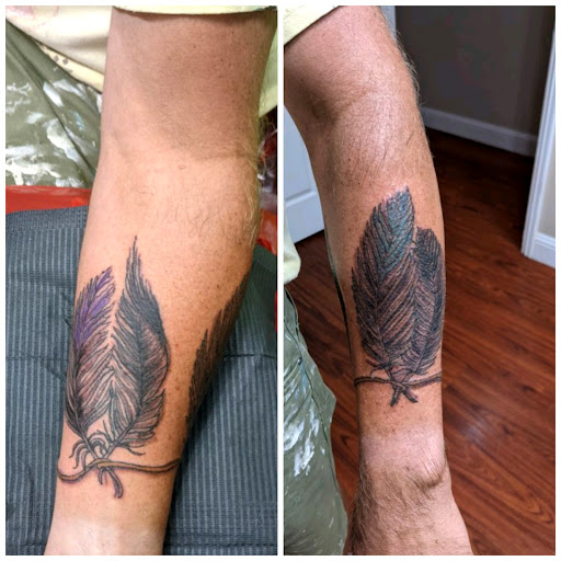Explore shellback tattoo ideas, creative tattoo ideas in Pittsburg, available at NeonMoon Tattoo