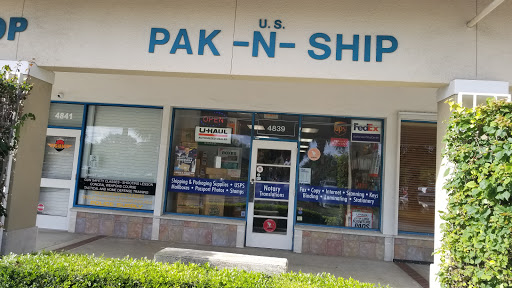 Store «US PAK N SHIP : FEDEX - UPS - USPS - DHL / U-HAUL», reviews and photos, 4839 Volunteer Rd, Davie, FL 33330, USA