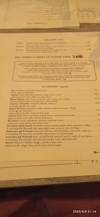 Osteria al 3 E à Florence menu