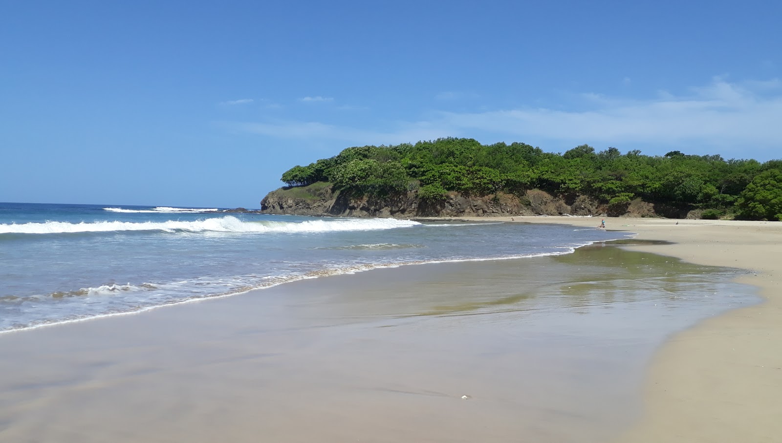 Zdjęcie Playa Ventanas z przestronna plaża