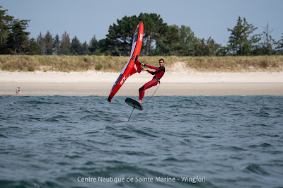 Cours de Wingfoil - Centre Nautique Sainte Marine - wing foil à Combrit