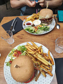 Hamburger végétarien du Restaurant Café Des Halles à Lannion - n°7