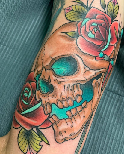 Explore 1987 tattoo ideas, creative tattoo ideas in Marietta, available at The Queen Bee Tattoo and Piercing Parlour