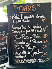 Restaurant Le Gromm à Talence (le menu)