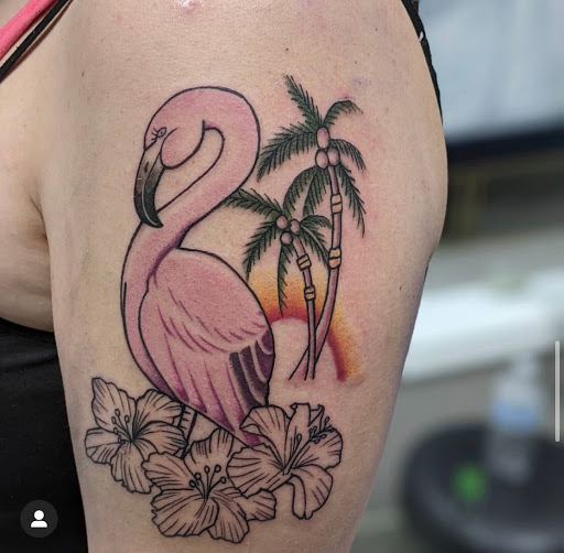 Explore small cross tattoo ideas, creative tattoo ideas in Houston, available at Katy Piercing and Tattoo at Venetian