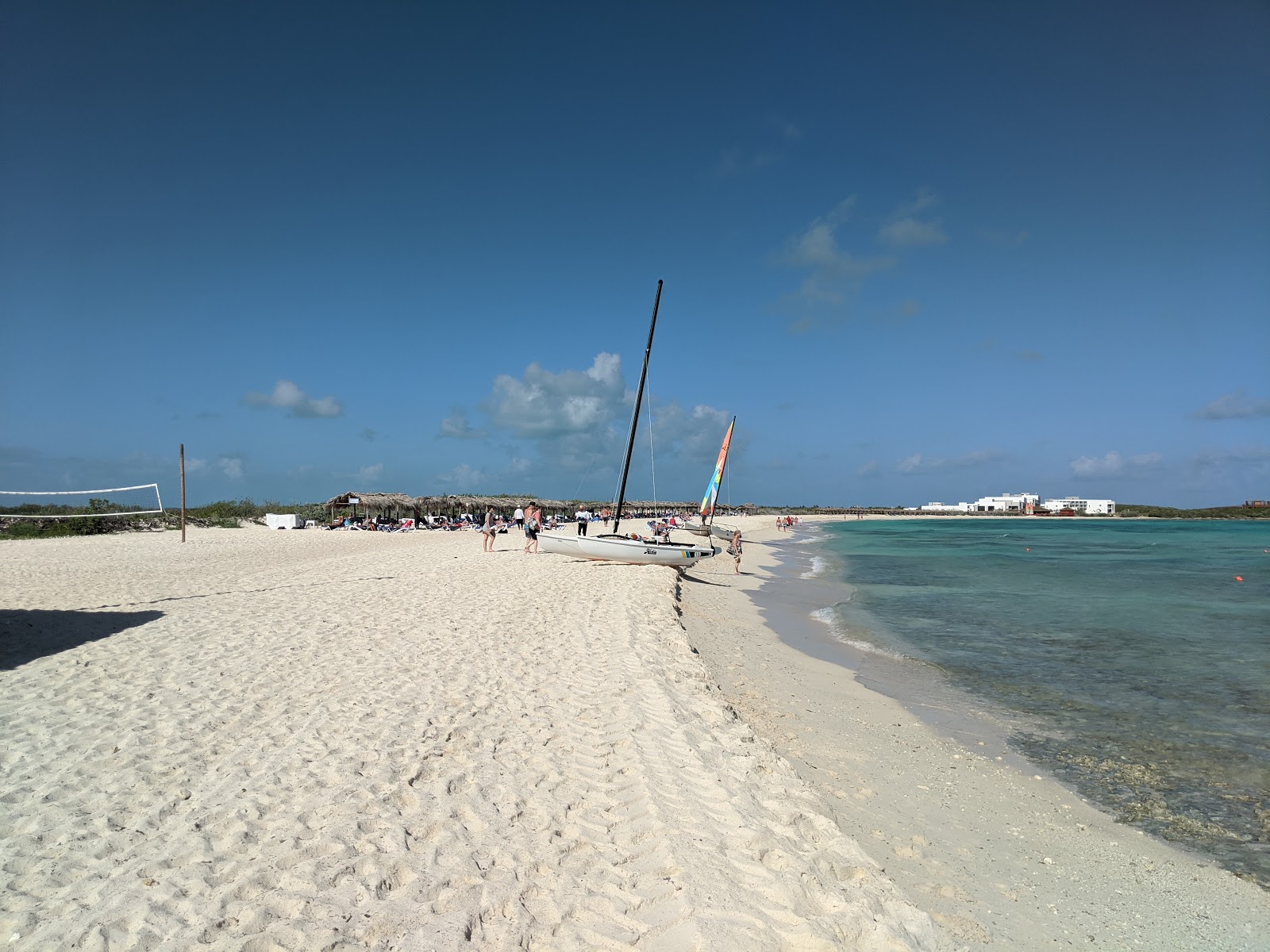 Fotografija Playa Pilar II z svetel fin pesek površino