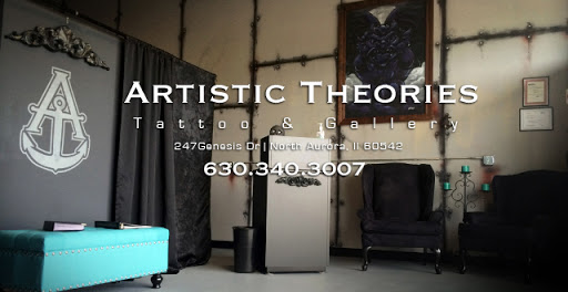 Tattoo Shop «Artistic Theories Tattoo & Gallery», reviews and photos, 247 Genesis Way, North Aurora, IL 60542, USA