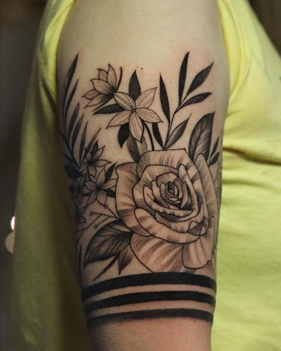 Explore the marathon continues tattoo ideas, creative tattoo ideas in Montgomery, available at Flying Eye Tattoo Studio