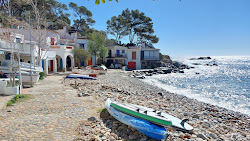 Foto van Cala s'Alguer omringd door bergen