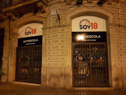 Autoescola SOY18 en Barcelona provincia Barcelona