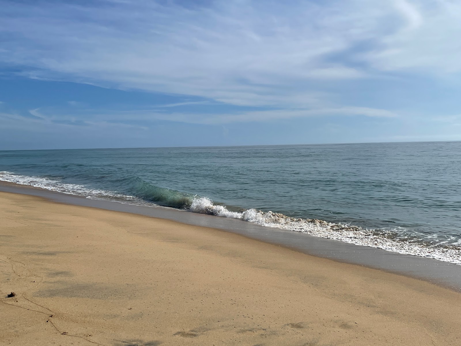 Fotografie cu Kaluwanchikudy Beach cu drept și lung