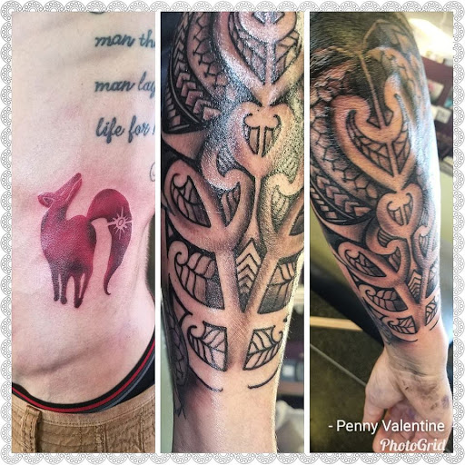 Explore antler tattoo ideas, creative tattoo ideas in Fulton, available at The Kings Head Tattoo Company