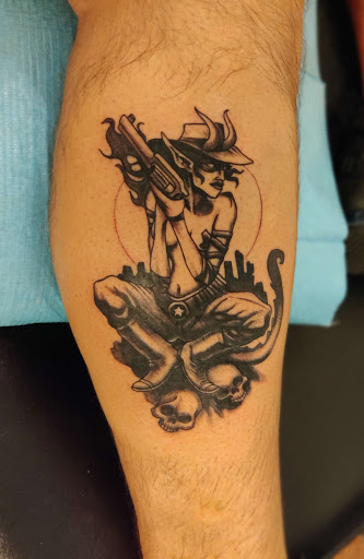 Explore daisy tattoo ideas, creative tattoo ideas in Hebron, available at Explosive Ink Tattoo