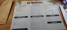 La Monteson à Sarnonico menu