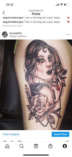 Explore latitude and longitude tattoo ideas, creative tattoo ideas in Ottumwa, available at Family Tradition TattoosPiercings