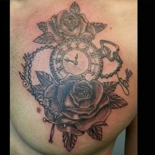 Explore cherry blossom tree tattoo ideas, creative tattoo ideas in Hialeah, available at Allstar Tattoo & Body piercing