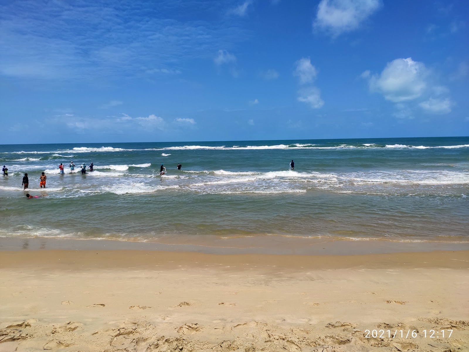 Foto di Spiaggia di Caponga e l'insediamento