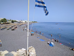 Foto di Spiaggia di Kamari e l'insediamento