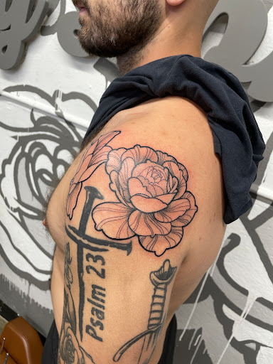 Explore birthday tattoo ideas for guys, creative tattoo ideas in Zumbrota, available at Art by Sinclair Tattoo Artist At Dry Bones Ink