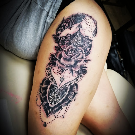 Explore kurama tattoo ideas, creative tattoo ideas in Calera, available at Tattoo Jungle