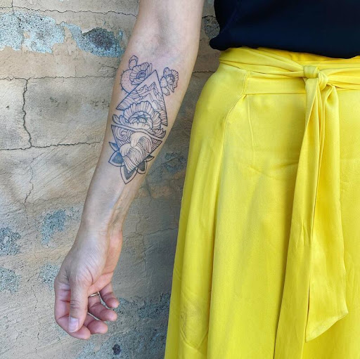 Explore tattoo shoulder ideas, creative tattoo ideas in Carefree, available at Lucid Arts - Design & Tattoo