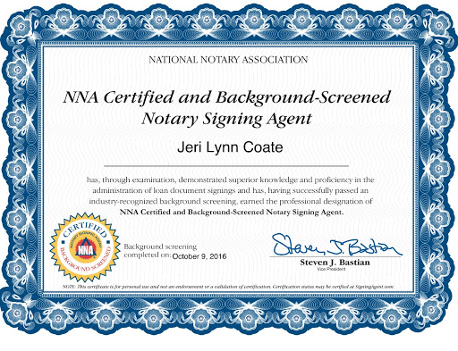 JC Mobile Notary and Signing Services, LLC