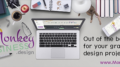 Monkey Business - Website and Graphic Design image