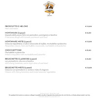 L'Antica Pizzeria • da Michele à Milan menu