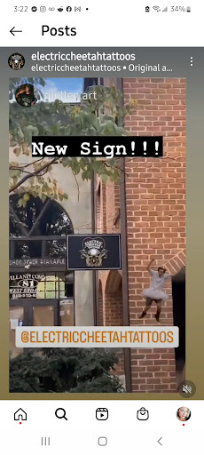 Tattoo Shop «Electric Cheetah», reviews and photos, 57 E Elizabeth Ave, Bethlehem, PA 18018, USA