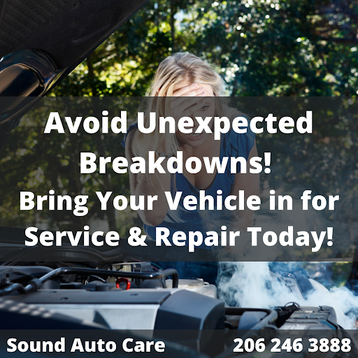 Auto Repair Shop «Sound Auto Care», reviews and photos, 18451 Des Moines Memorial Dr, SeaTac, WA 98148, USA