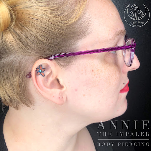 Explore inside arm tattoo ideas, creative tattoo ideas in Bloomington, available at Crystal Moon Body Arts