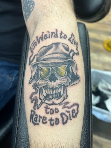 Explore scary tattoo ideas, creative tattoo ideas in Franklin, available at Hellcat Tattoo Franklin