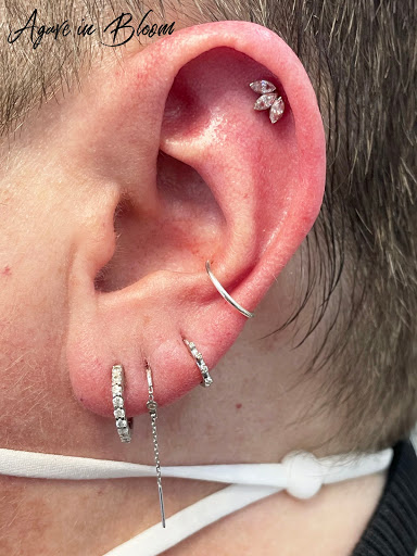 Explore clock tattoo ideas for men, creative tattoo ideas in Medford, available at Agave in Bloom Piercing & Fine Jewelry